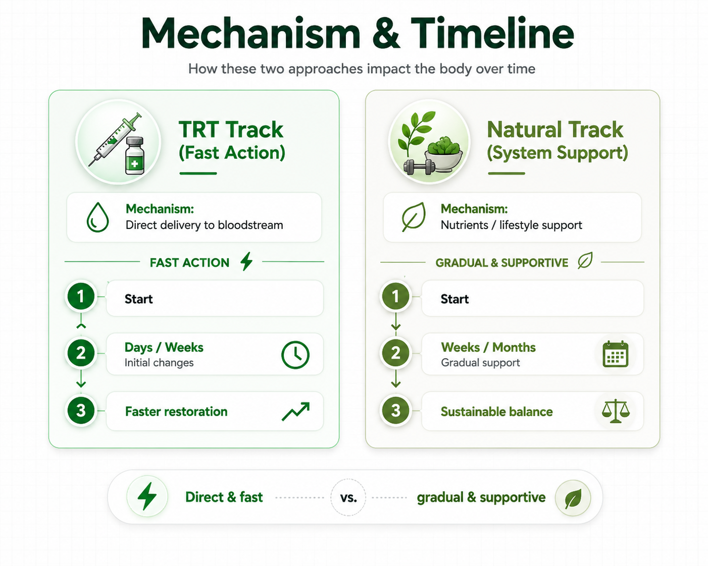 mechanism & timeline side by side